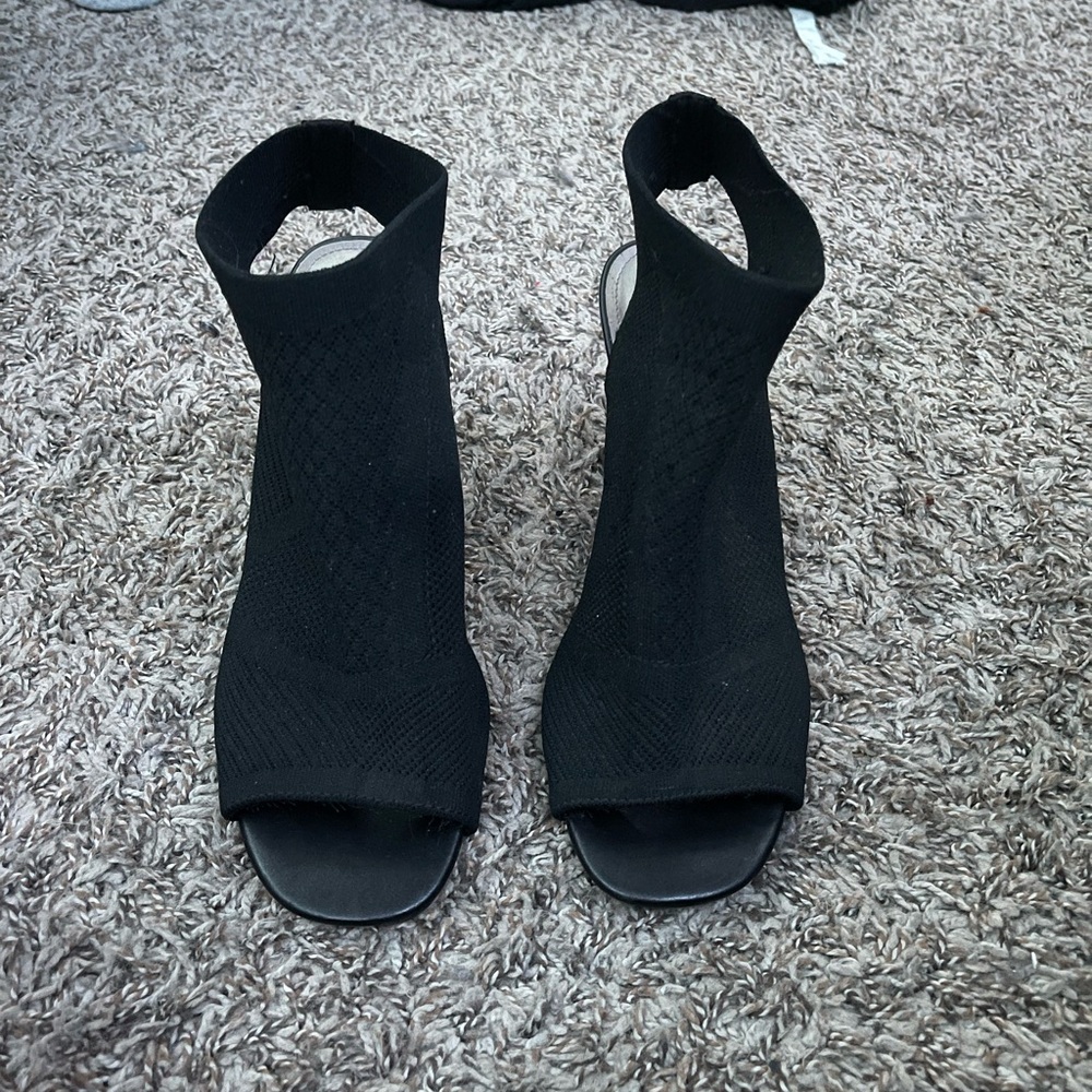 3 inch black heels